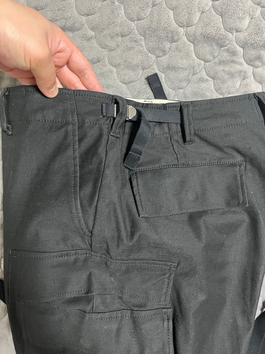 UNDERCOVER 22aw 카고 아미팬츠 블랙 2size 상품이미지6