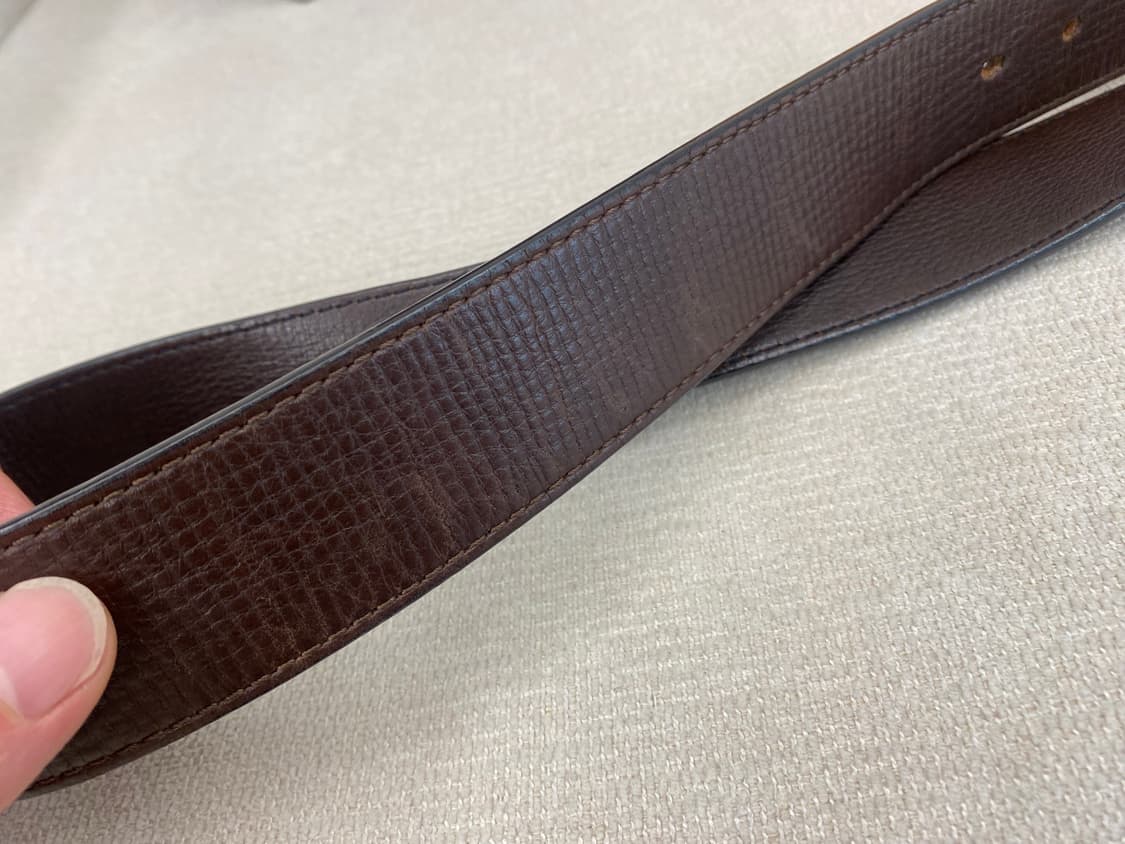 루이비통 LV 이니셜 유타 벨트 100 사이즈 남성용 상품이미지8