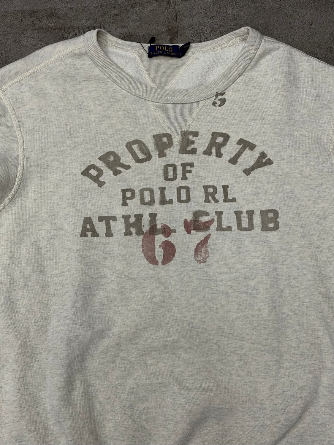 폴로 랄프로렌 스펠아웃 애슬레틱 클럽 맨투맨 상품이미지4