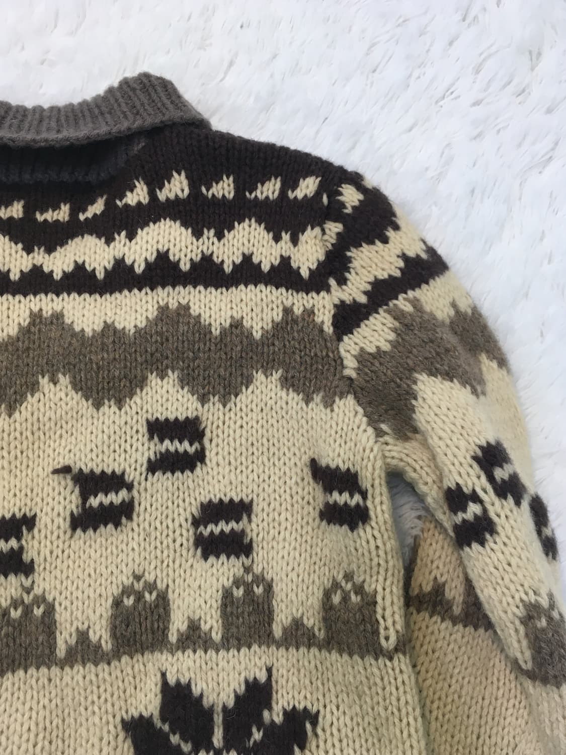 울 눈꽃 코위찬 y2k 스트릿 갸루 펑키 일본빈티지685  상품이미지8