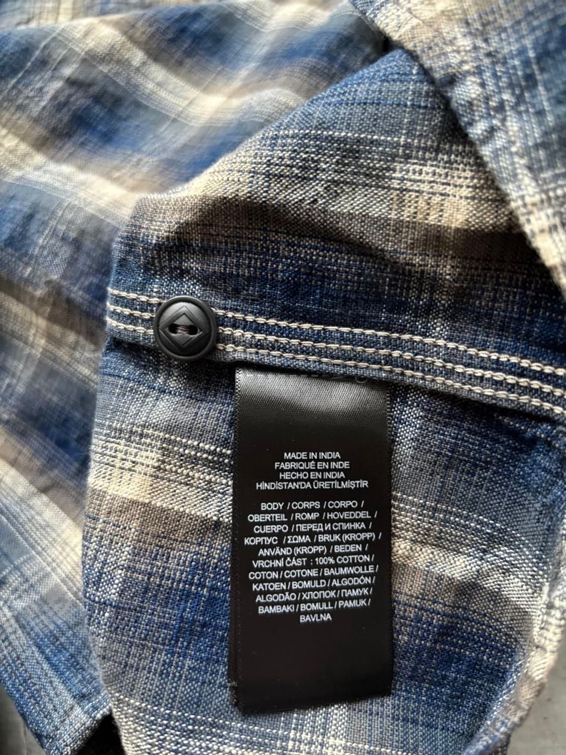 rrl 플래드 우븐 워크셔츠 L 상품이미지4