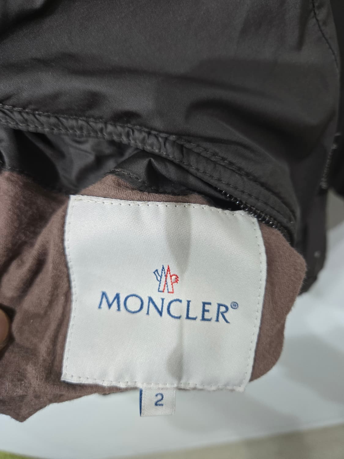 몽클레어 리버시블 브라운 후드 패딩 점퍼 상품이미지2