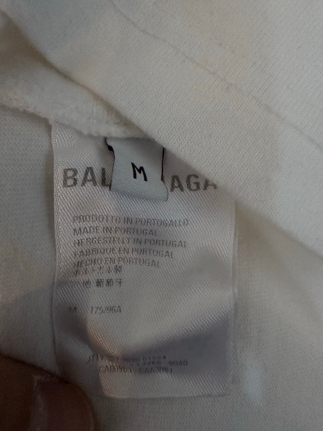 발렌시아가 마라톤 로고 오버핏 반팔 상품이미지3