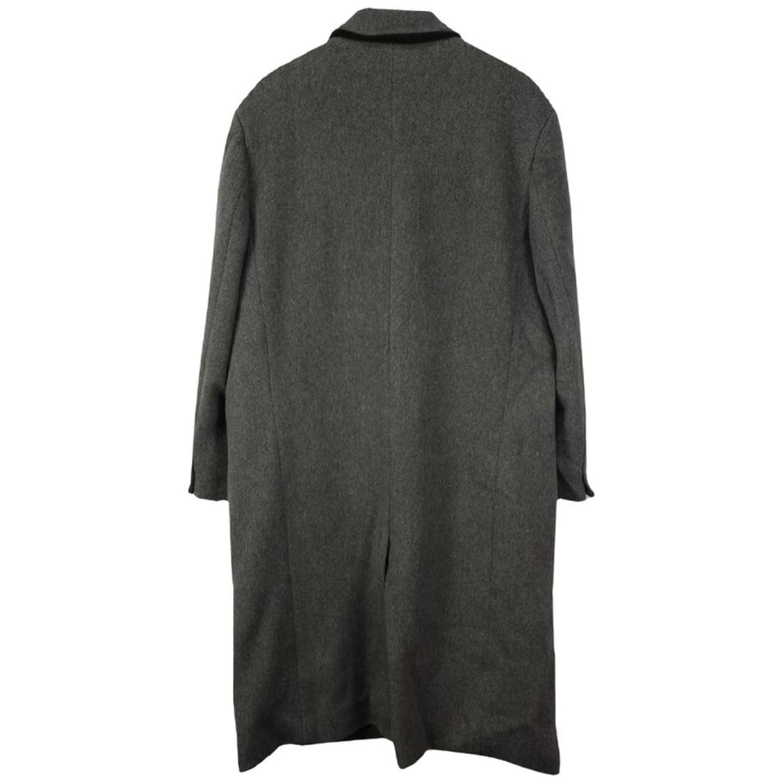 [엘무드] 캐시미어 울 블랜디드 싱글 모직 롱 코트 M18005 상품이미지3