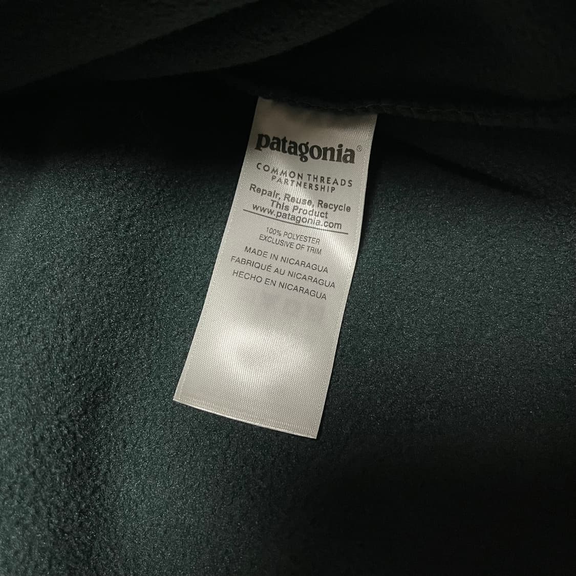파타고니아 x REI 신칠라 다크 그린 상품이미지5