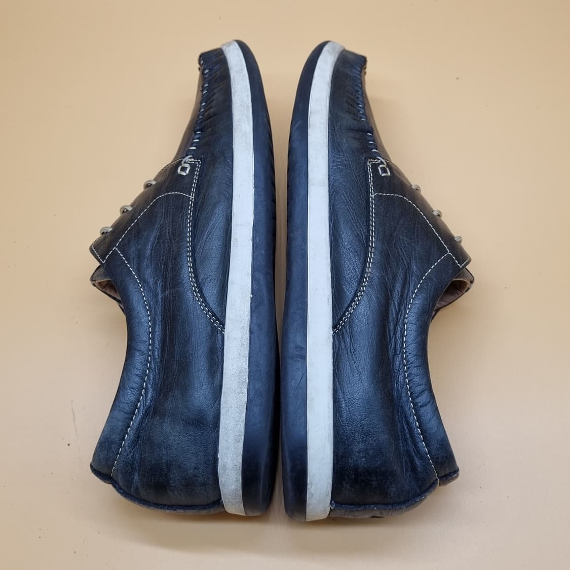 소다옴므 남성가죽스니커즈 실사이즈270. 상품이미지5