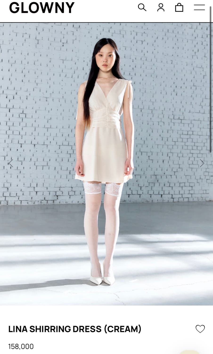 Glowny lina shirring dress 상품이미지1