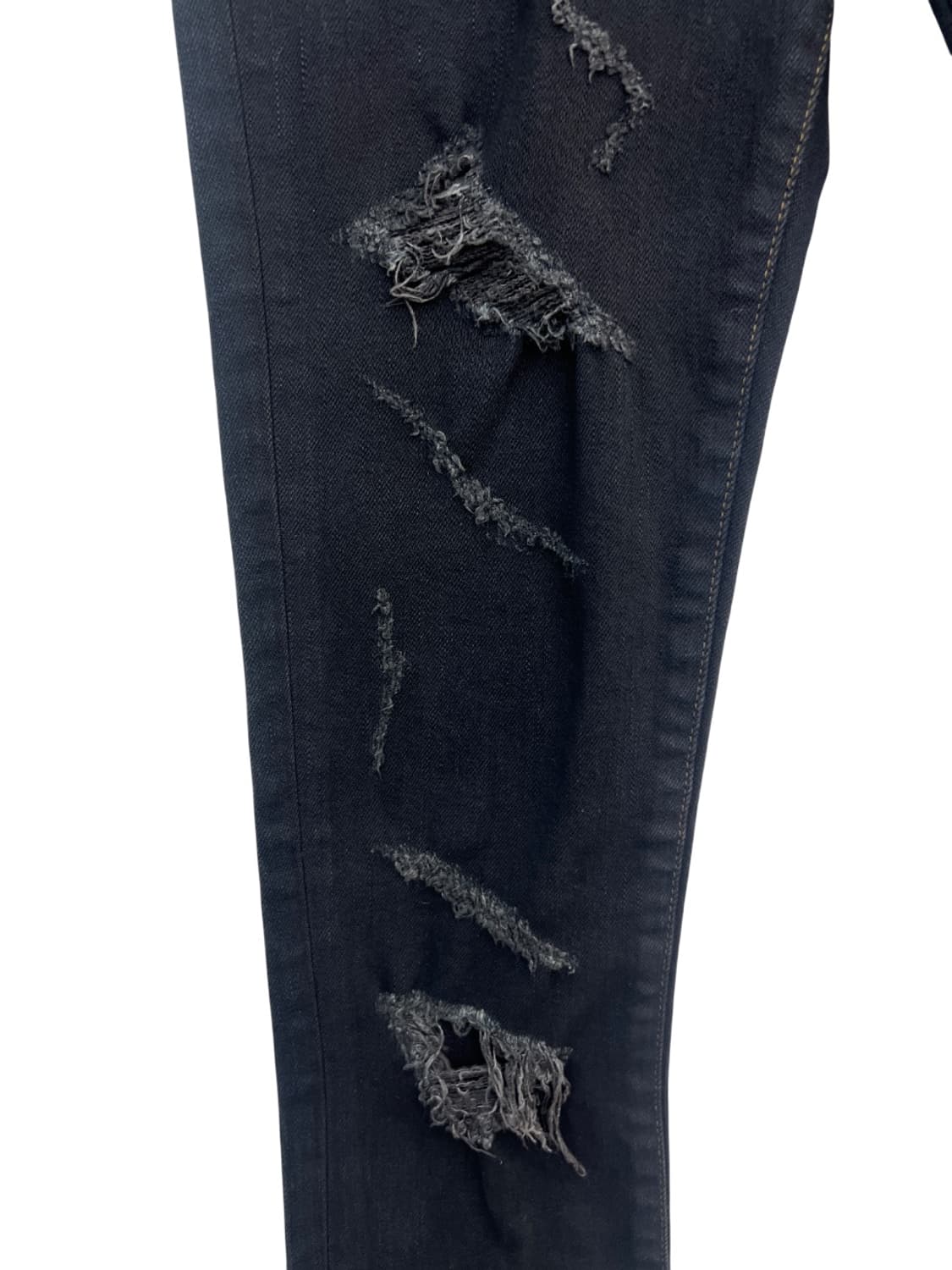 Saint Laurent Paris 에디 슬리먼 15 셀비지 블랙디스진 상품이미지4
