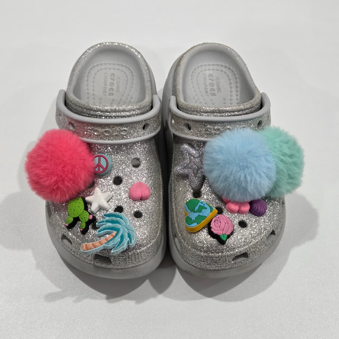 크록스 키즈 글리터 클로그 200mm 상품이미지3