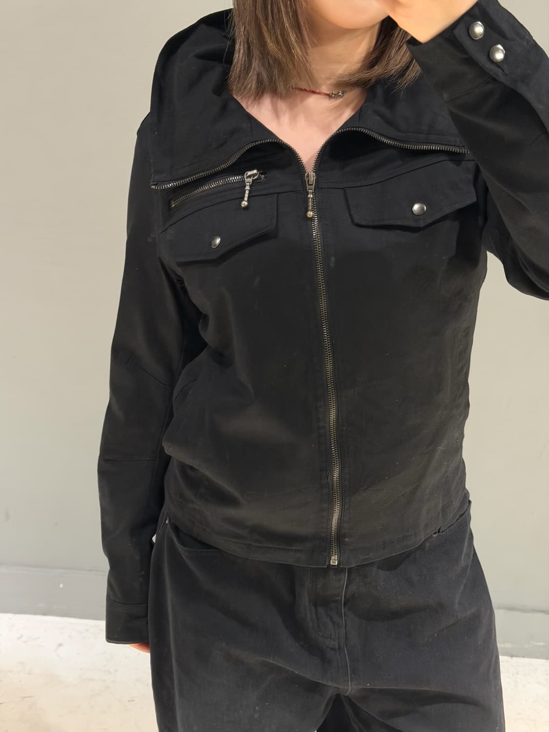 high-neck design BONO jacket 상품이미지5