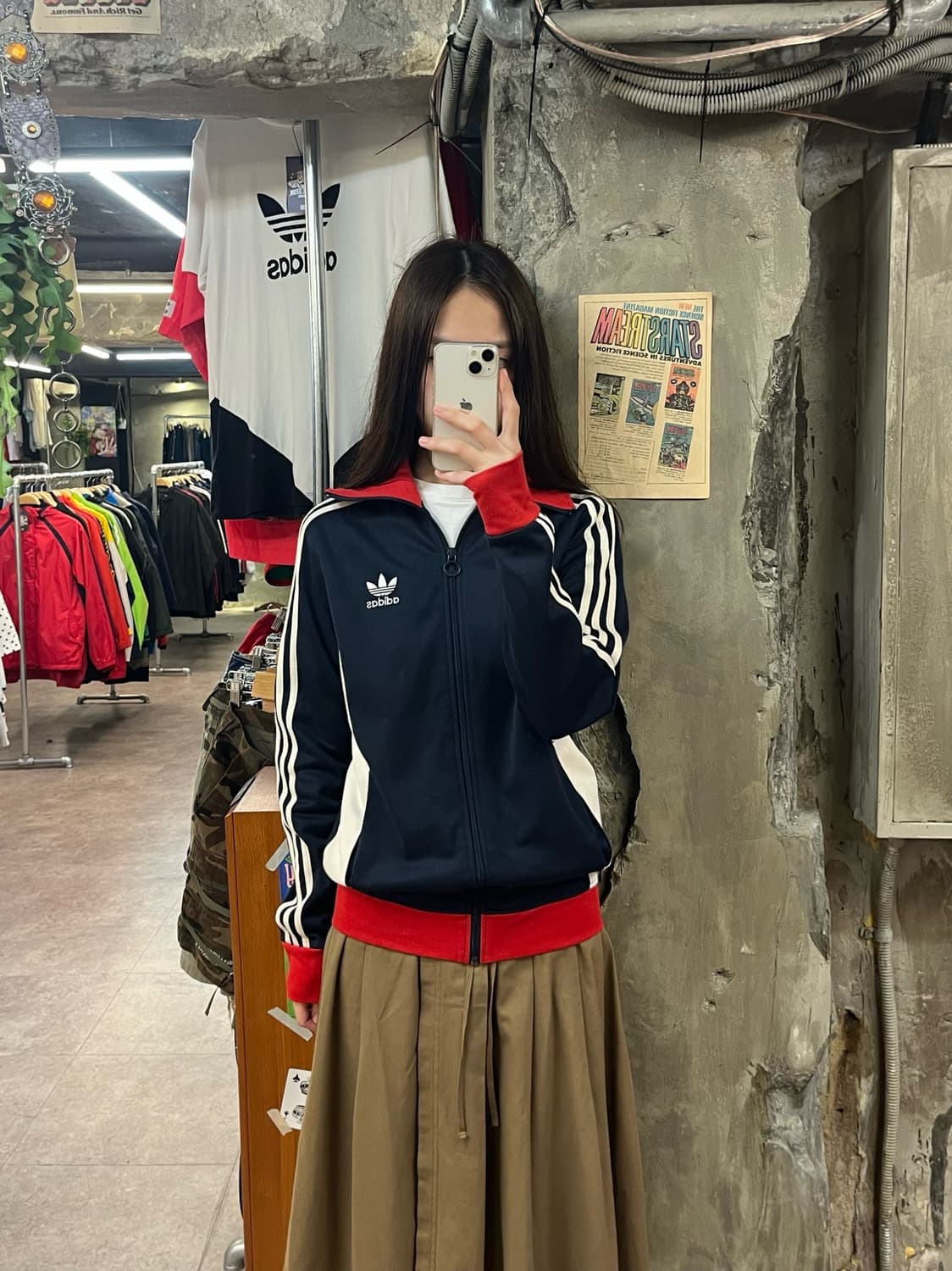 아디다스 유로파 배색 져지 네이비 90 #csz1463 상품이미지2