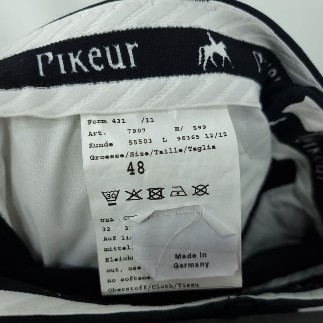 [빈티지] 승마 바지 블랙 M20039 상품이미지9