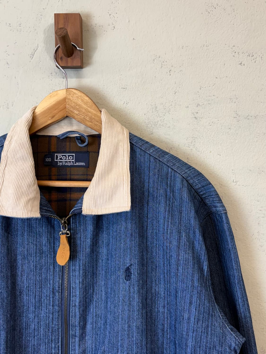 폴로랄프로렌 90s 빈티지 데님 베이포트 자켓 상품이미지2