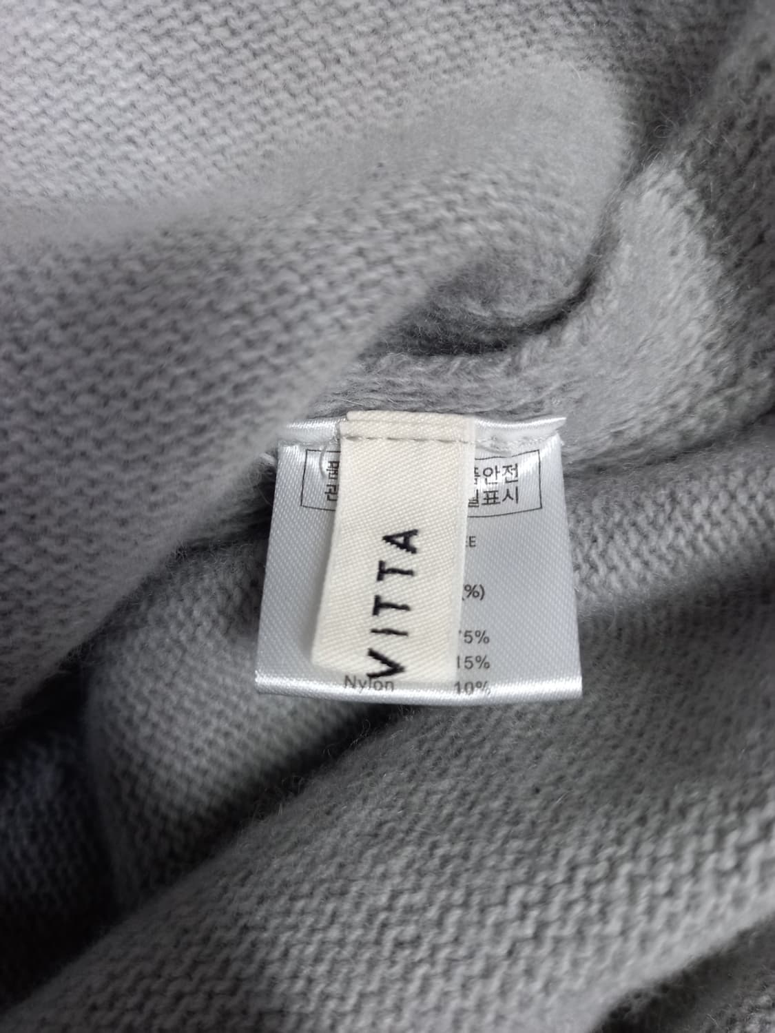 새 돌체비타 춘추동 캐시미어블랜 니트블라우스 F 상품이미지7