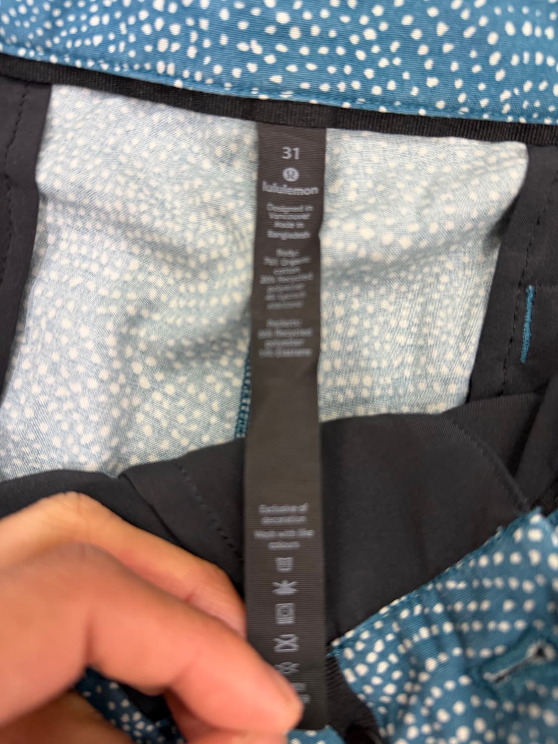 정품) 룰루레몬 남성 반바지 31 상품이미지6