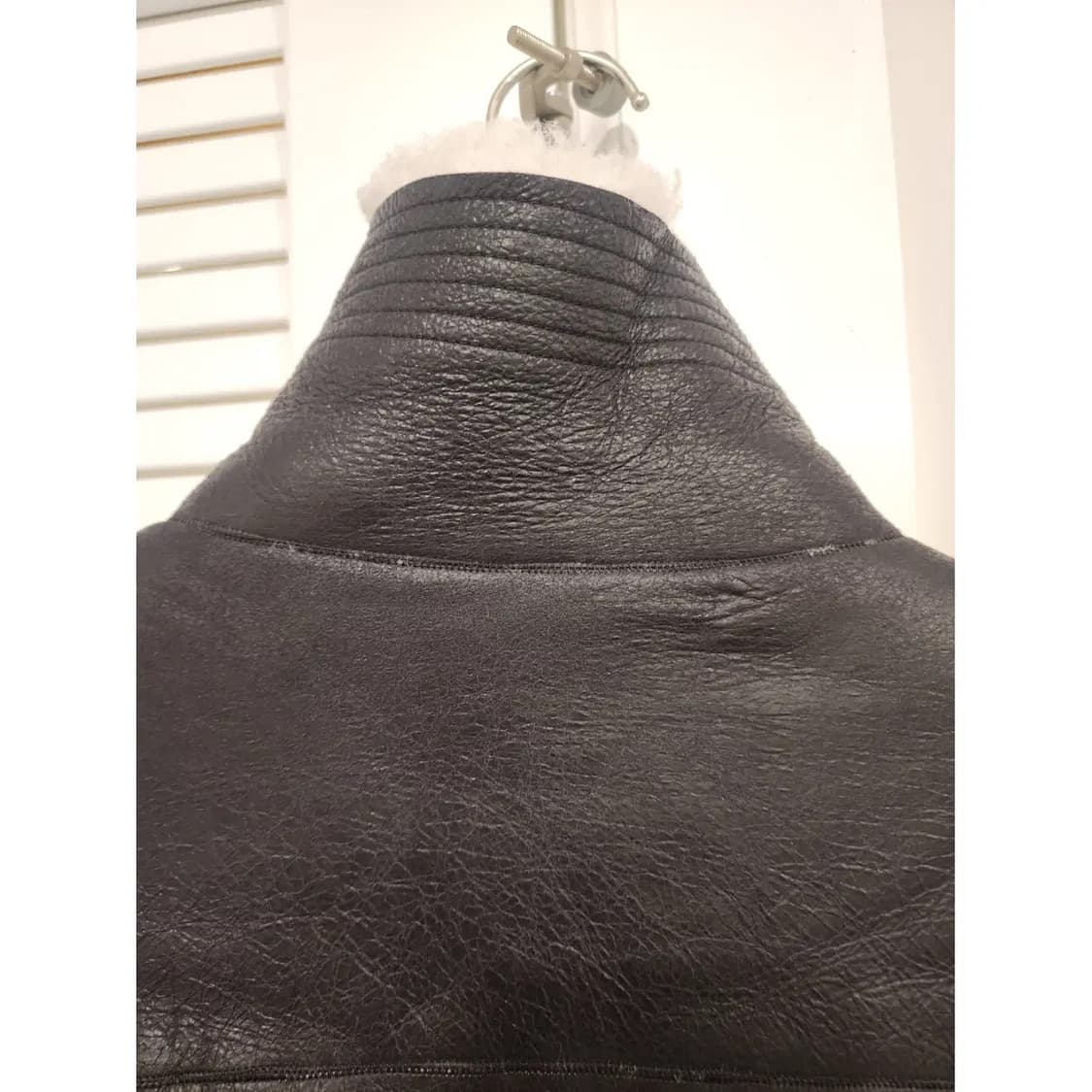 릭오웬스 시어링 자켓 블랙 화이트 54사이즈 상품이미지5