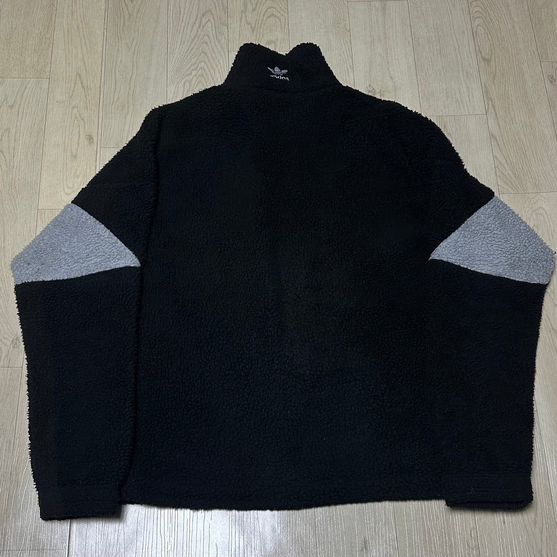 아디다스 파이어버드 블랙 쉐르파 집업 상품이미지2