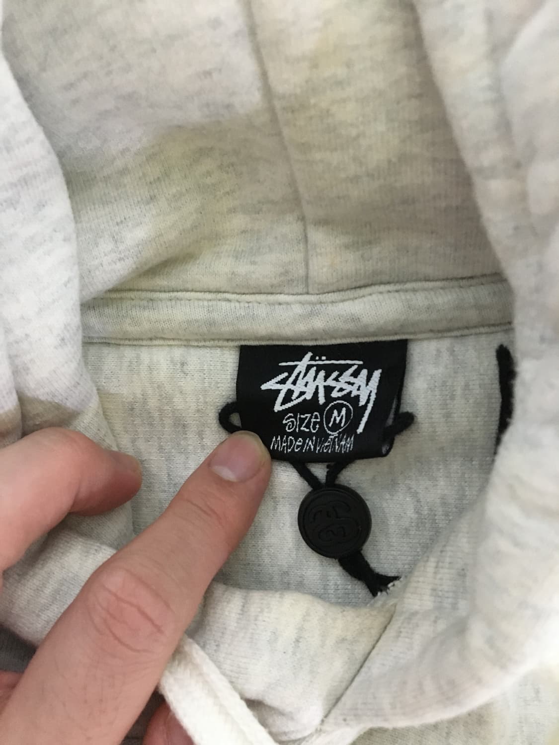 스투시 월드투어 후드 애쉬 래더 2022 상품이미지3