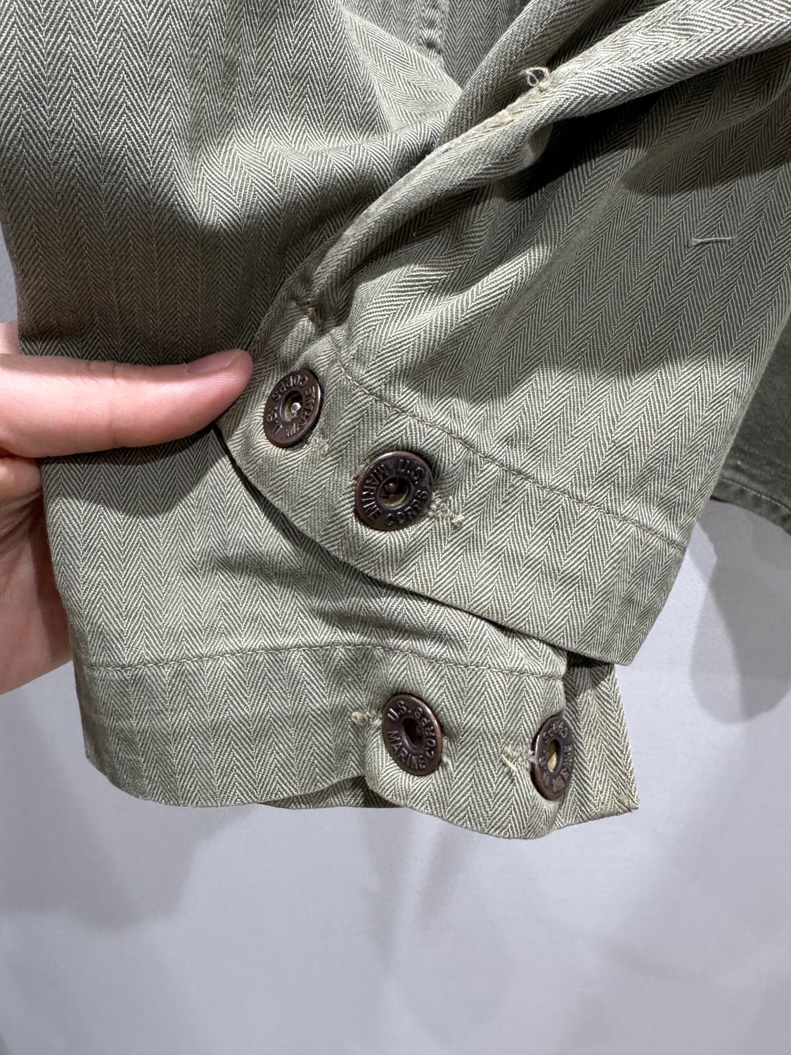 40s USMC P41 HBT Jacket (포켓 커스텀) 상품이미지5