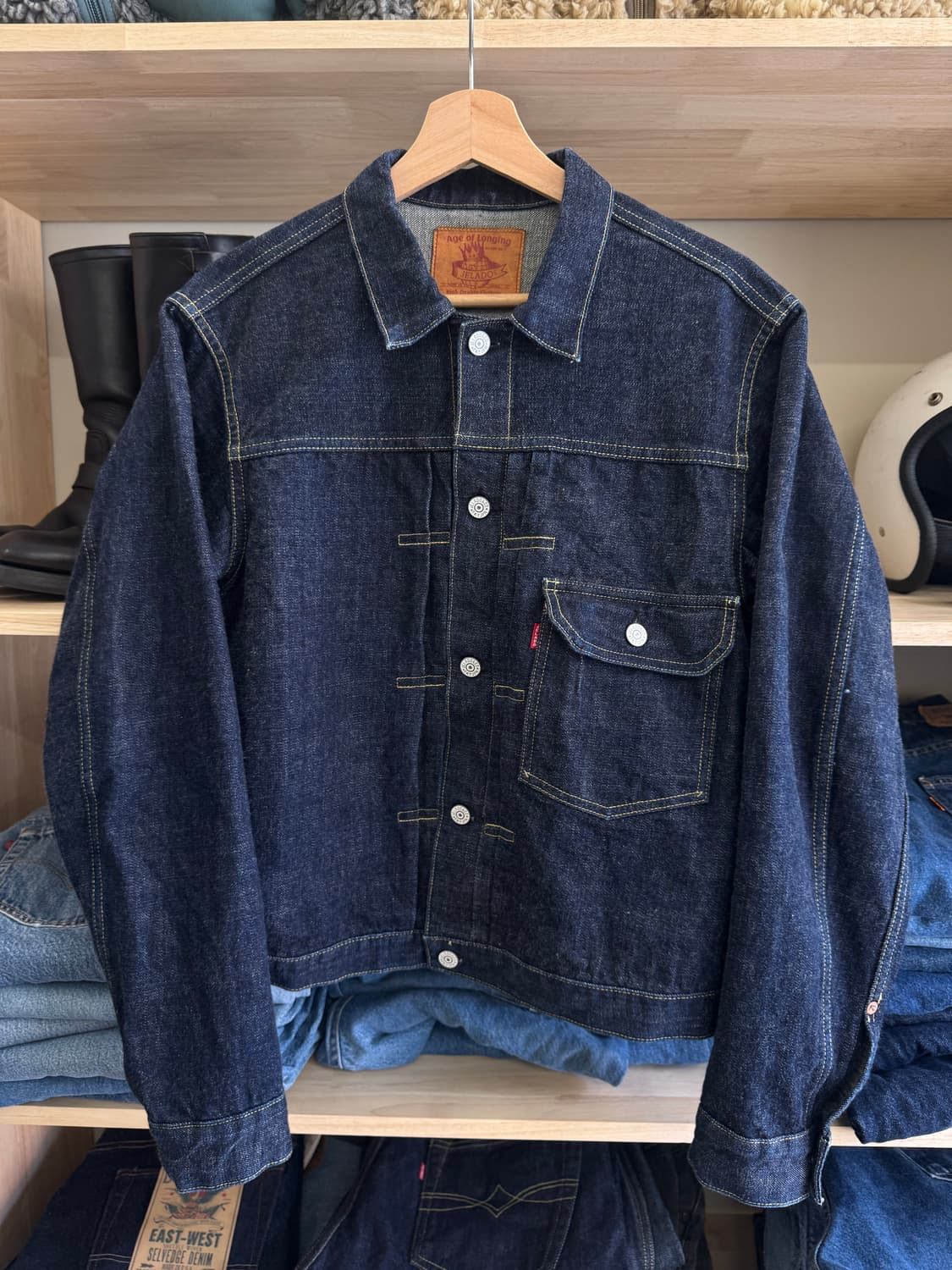 제라도 407EXX 데님 자켓 상품이미지1