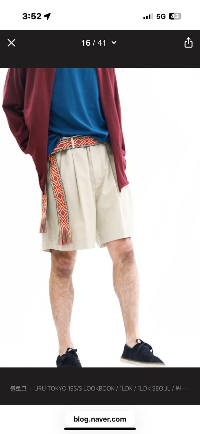 Uru cotton easy shorts 상품이미지1