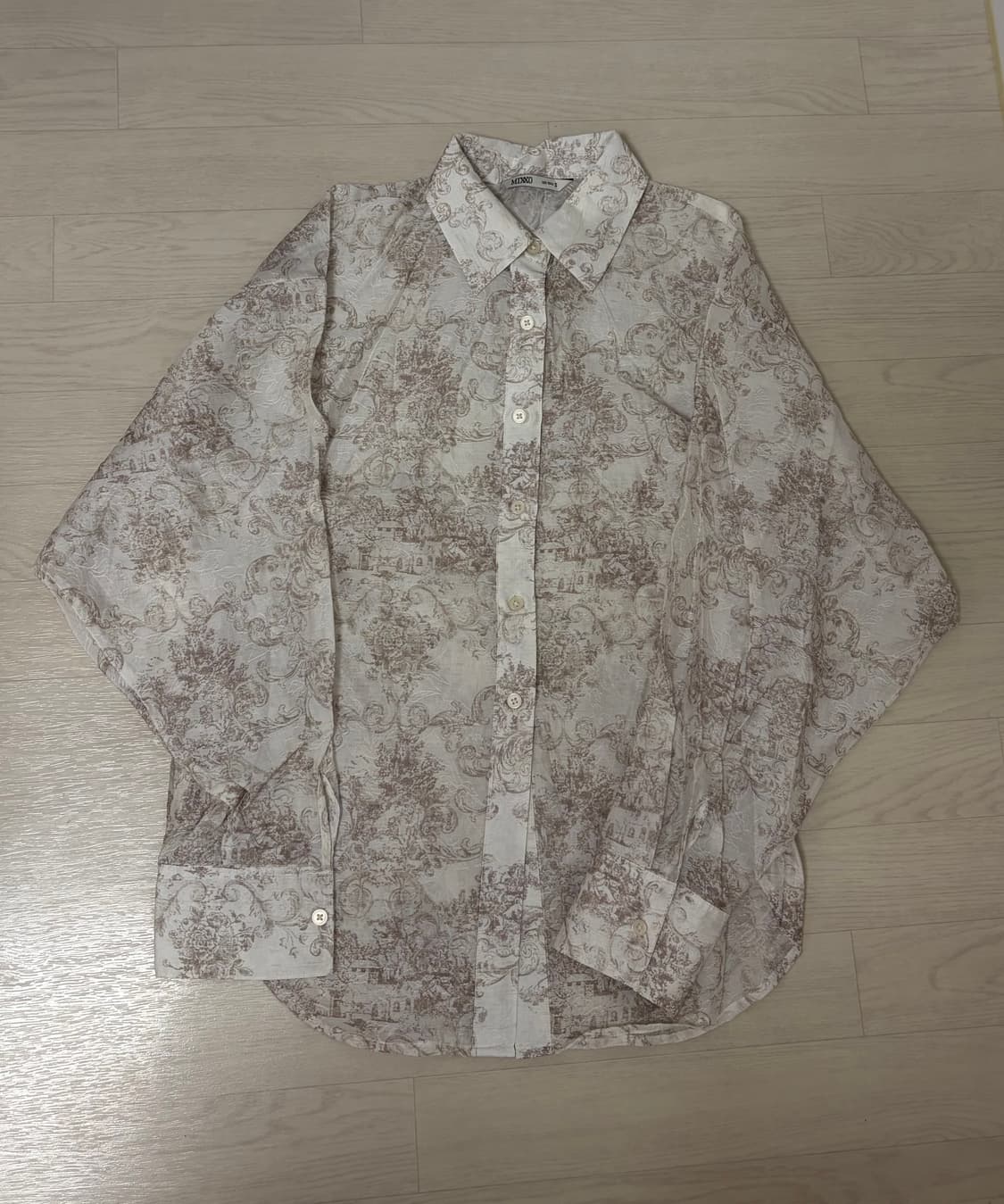 미쏘 패턴 셔츠 (새상품) 상품이미지1