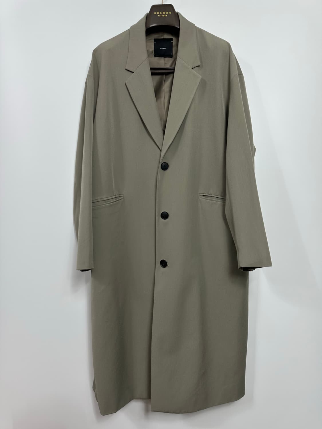 일꼬르소 봄 간절기 오버핏 싱글코트 상품이미지1