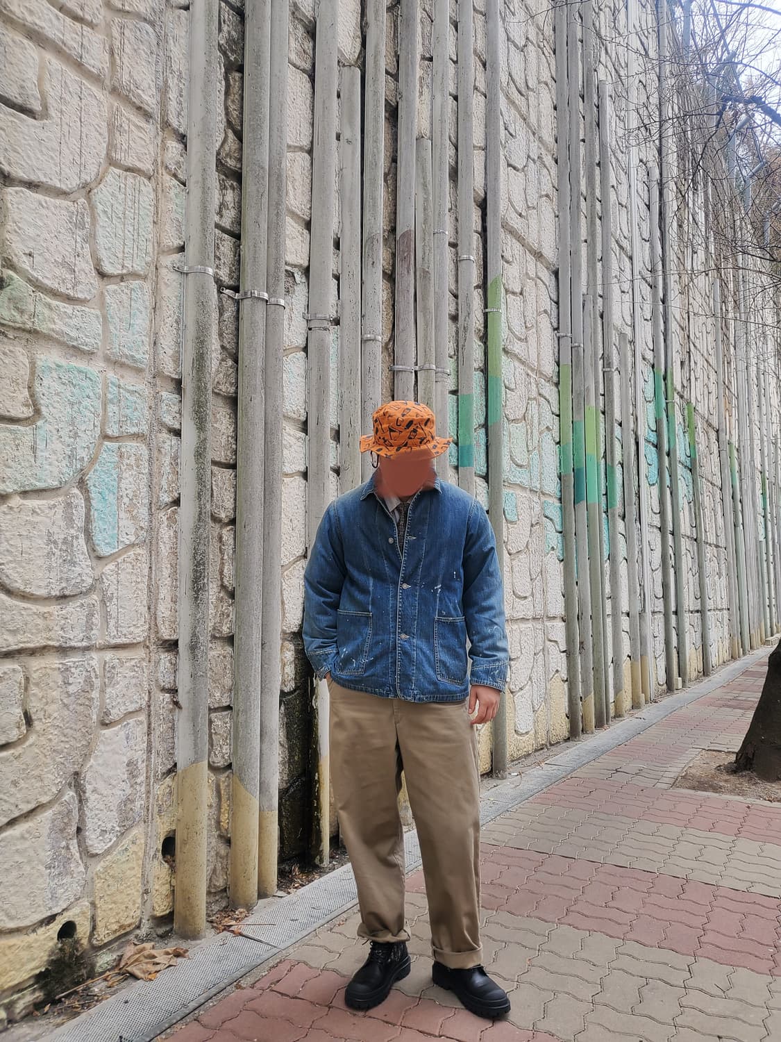 택달린새상품)비즈빔 커버올 다운 인디고 상품이미지9