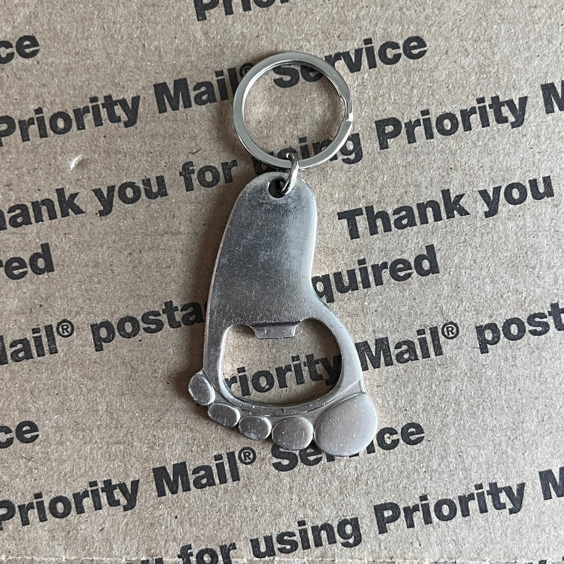 90s vtg Foot Bottle Opener Keyring 상품이미지2