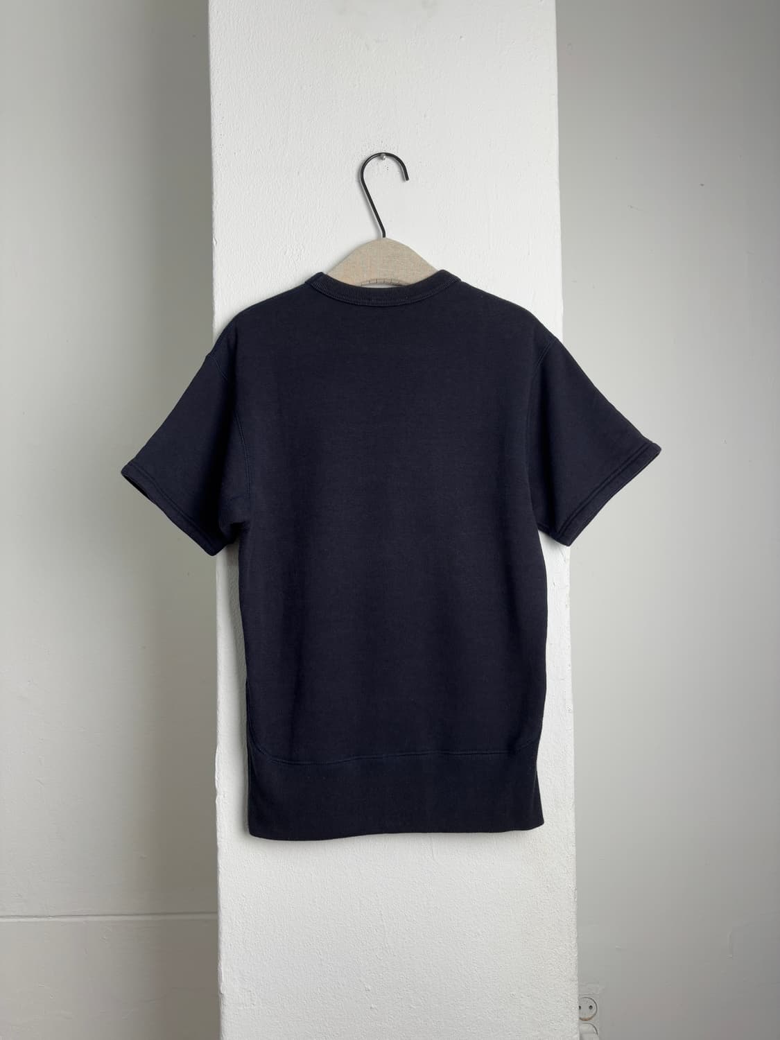 HYKE Navy Sweat T-shirt 상품이미지4
