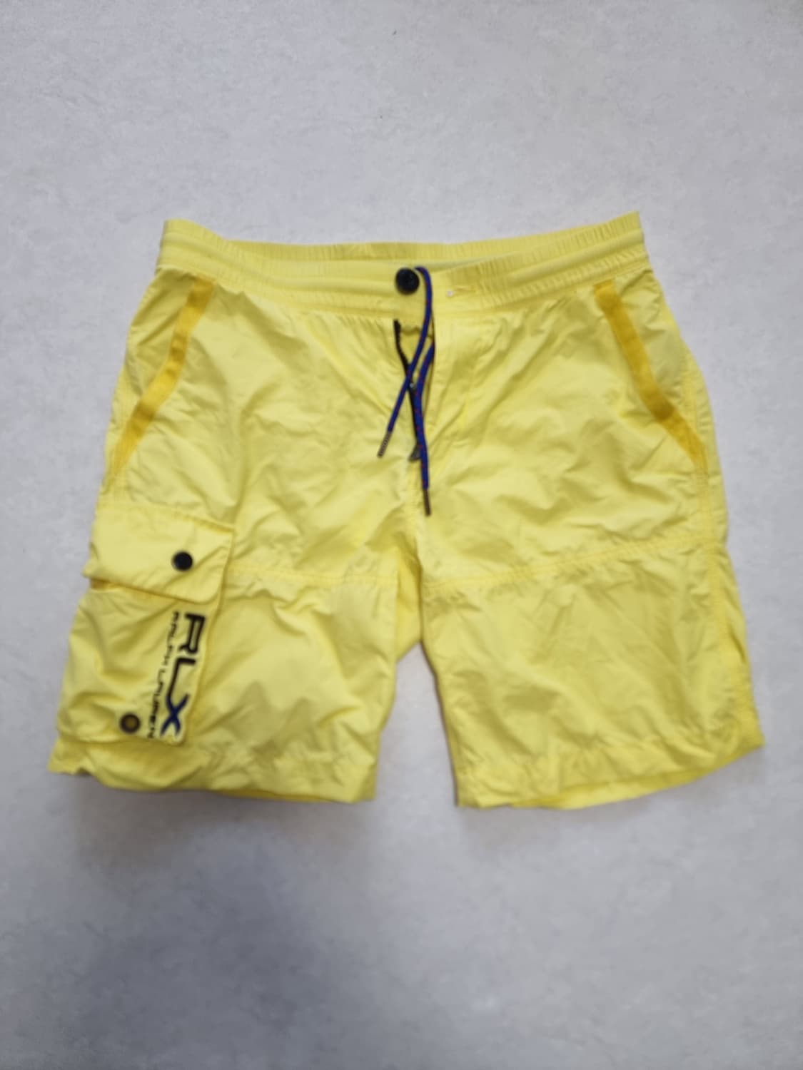 폴로 랄프로렌 RLX 옐로우 카고 반바지 상품이미지1