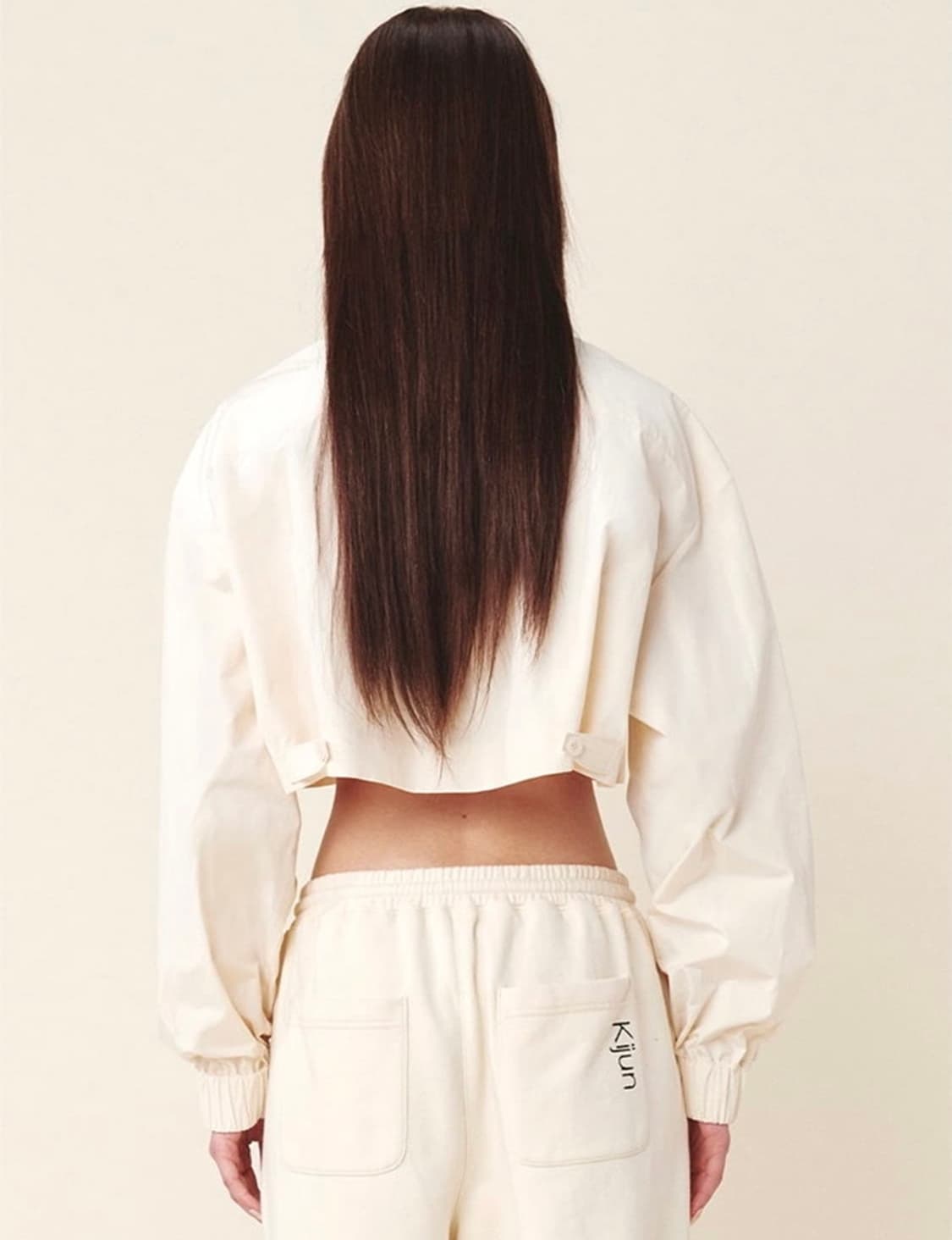 Kijun. Half Zip-up Shirt Yellow 상품이미지3