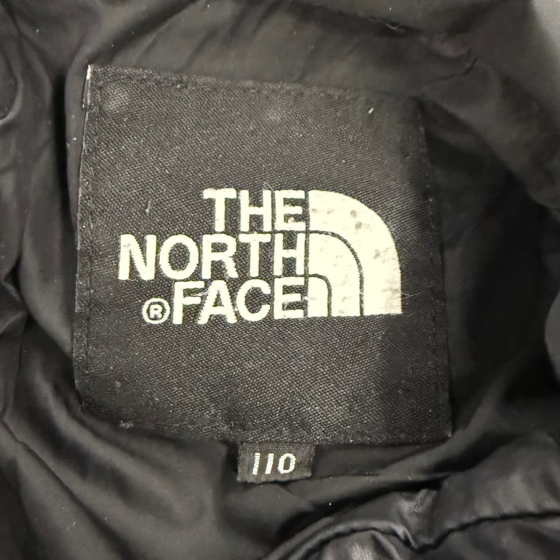 [정품/XXL,110] 노스페이스 블랙 스퀘어 퀼팅 경량패딩 b14 상품이미지7