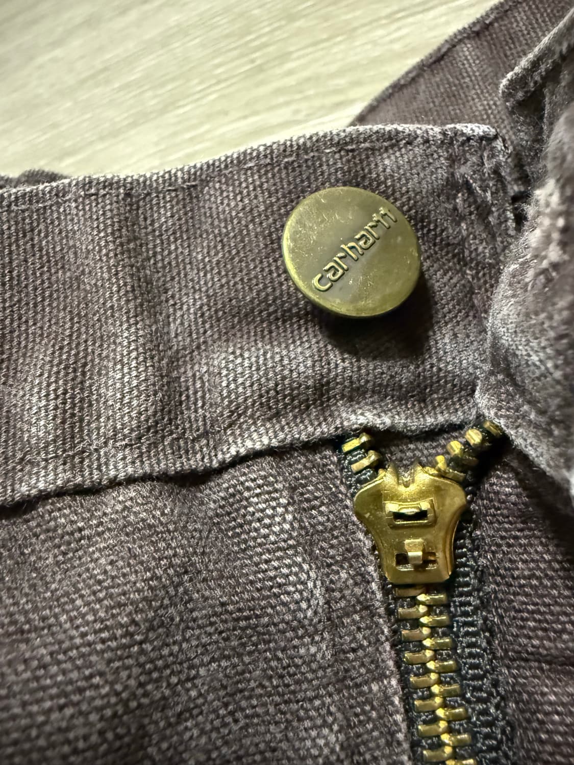 칼하트 싱글니 브라운 워크팬츠 b11 dkb (36inch) 상품이미지6