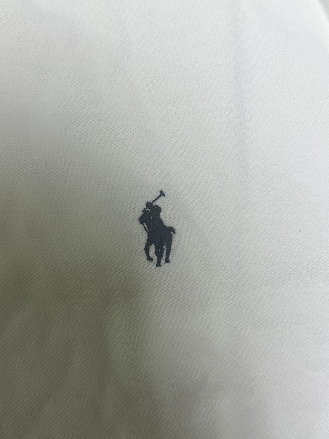 [XL] 폴로 피케 티셔츠 화이트 상품이미지3