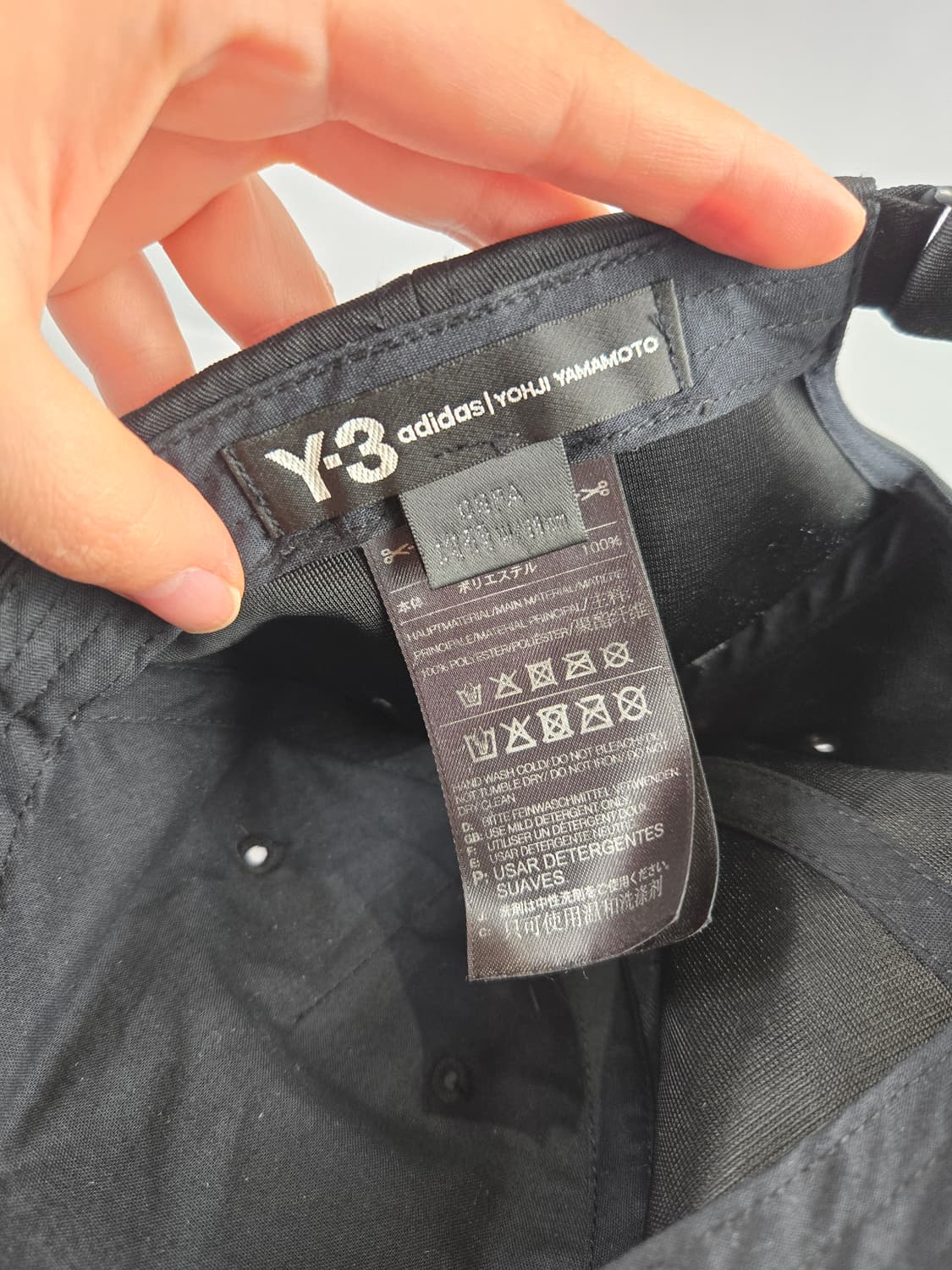 [무료배송]Y-3 아디다스 요지야마모토 볼캡 모자 블랙 상품이미지7