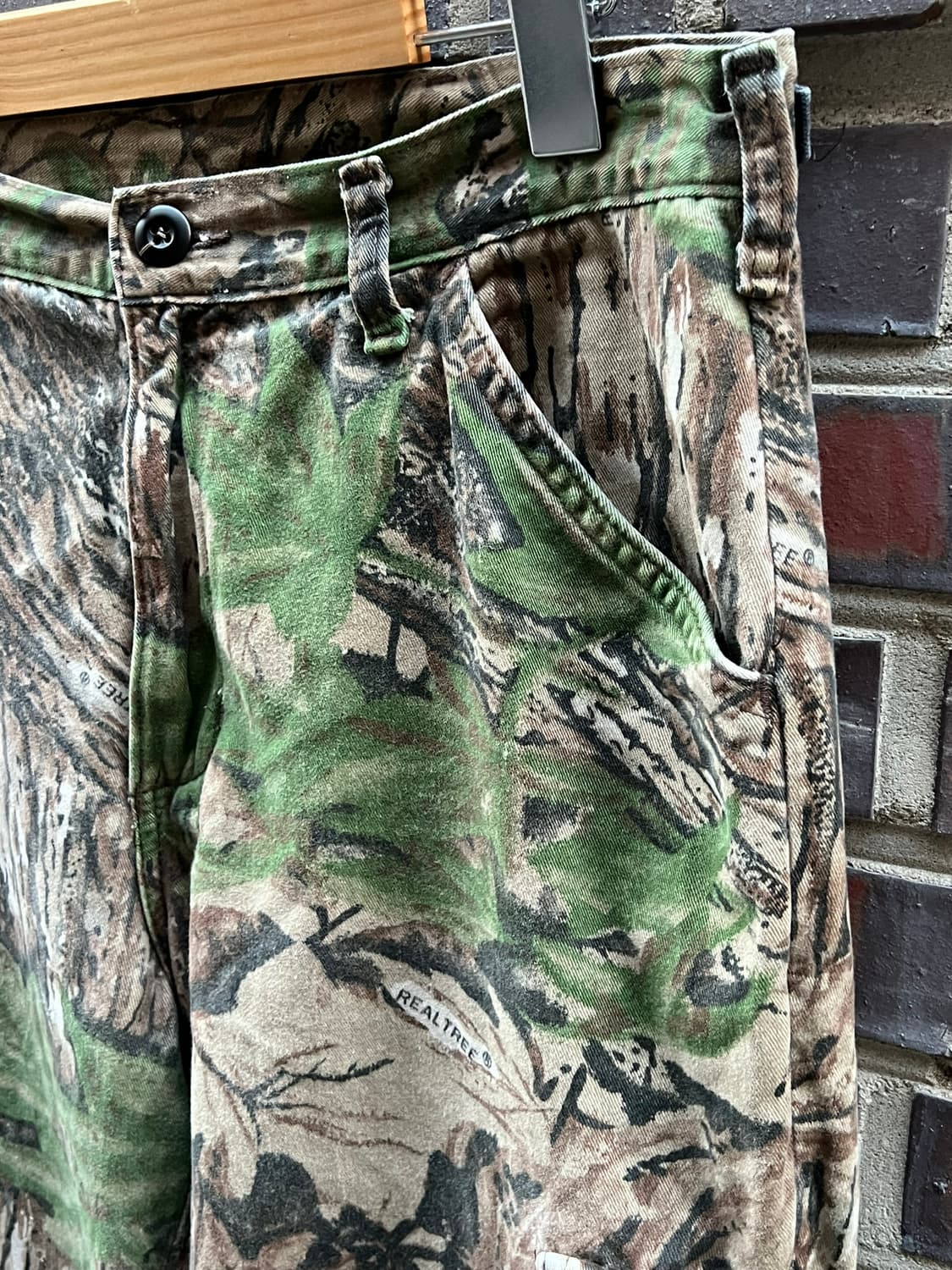 90's [32] Duxbak 리얼트리 카모 카고팬츠 USA 빈티지 헌팅 상품이미지2