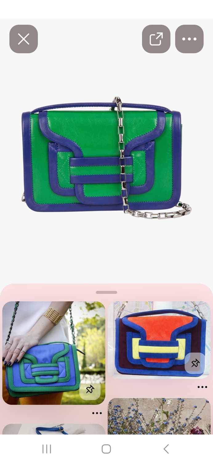 피에르 아르디 알파 핸드백 그린 상품이미지4