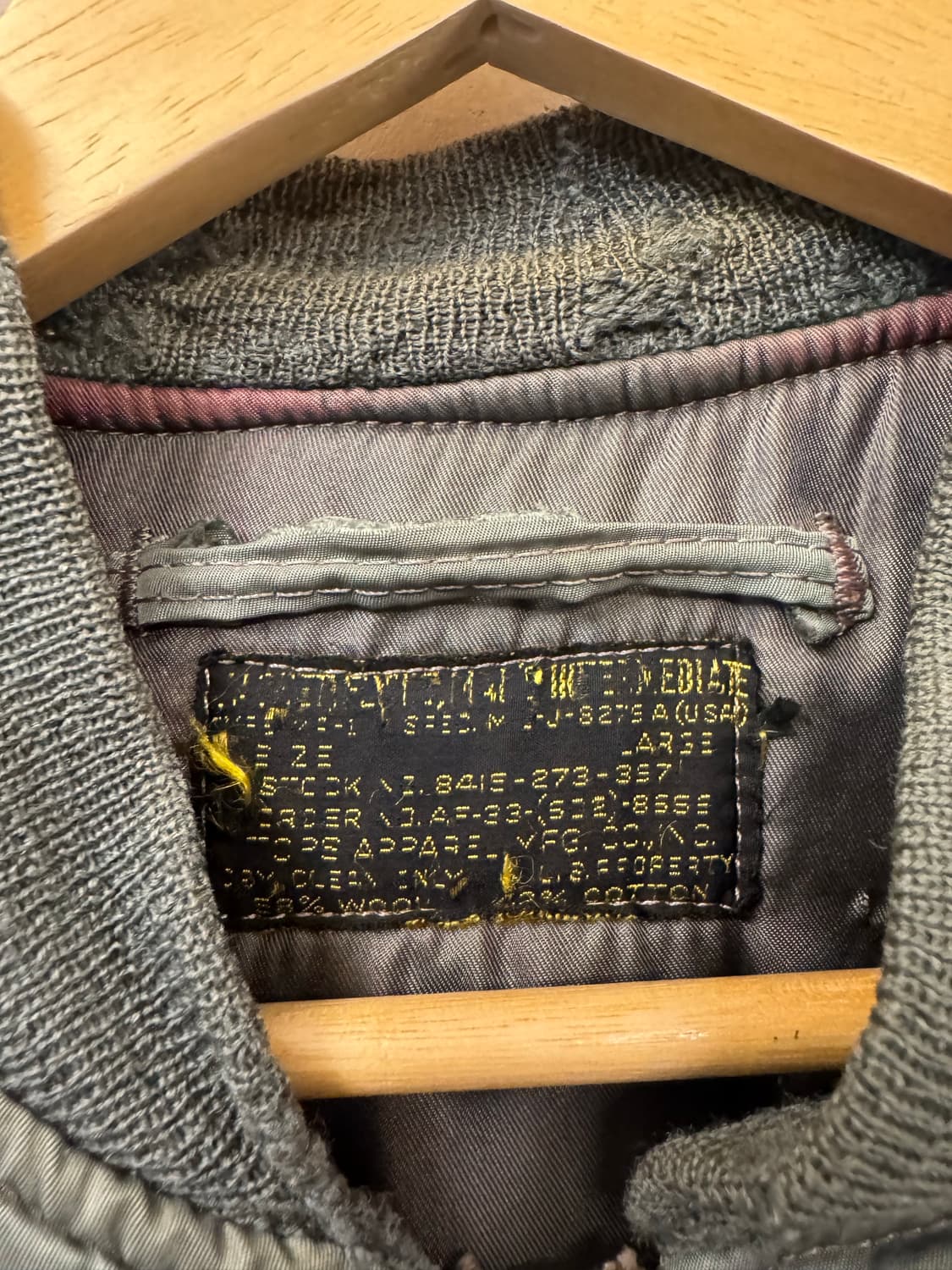 Original 50s ma-1 8279A XL 상품이미지3