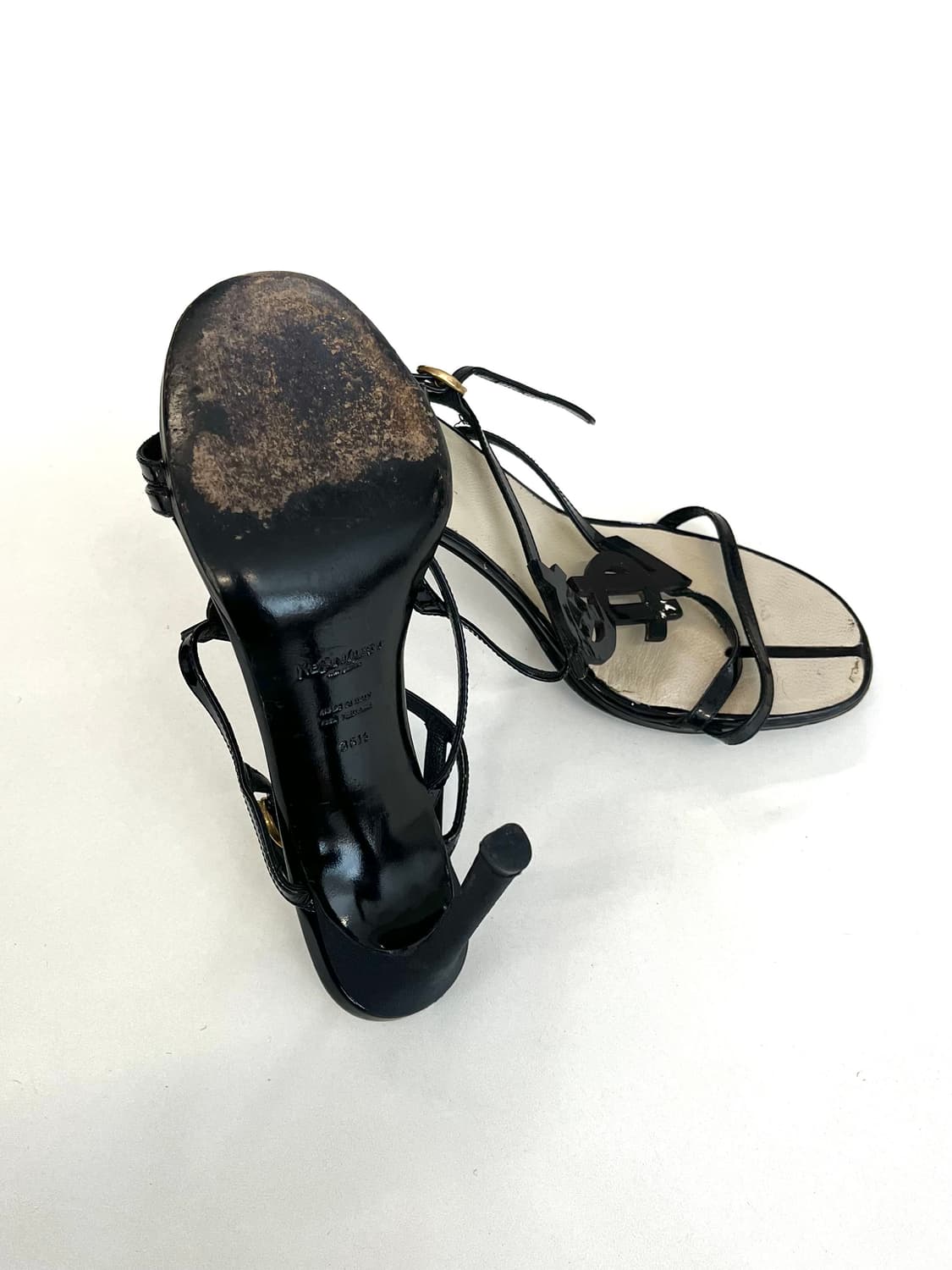 생로랑 레더 히어로 샌들 힐 상품이미지7