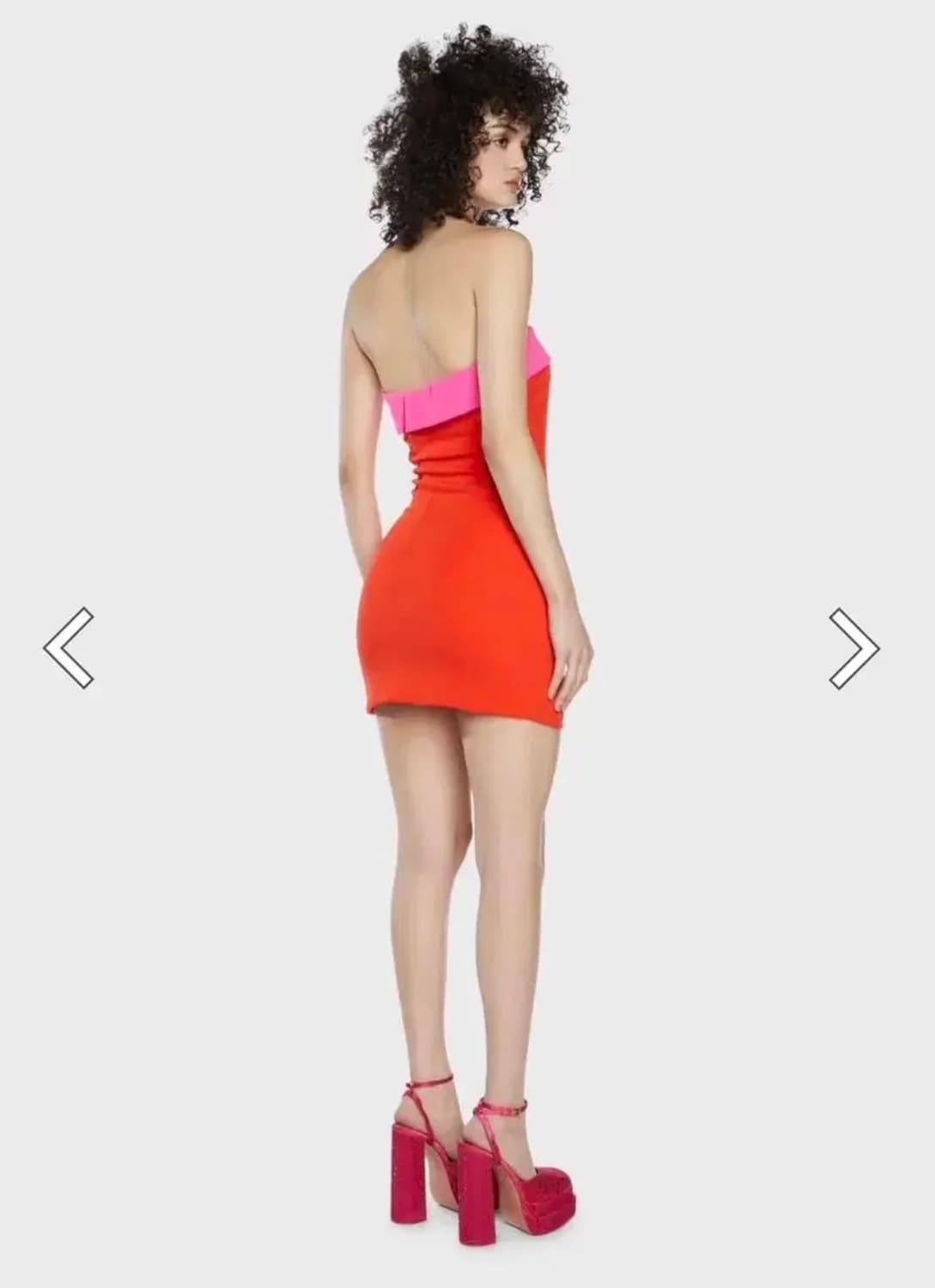 Dollskill 튜브탑 미니드레스 상품이미지2