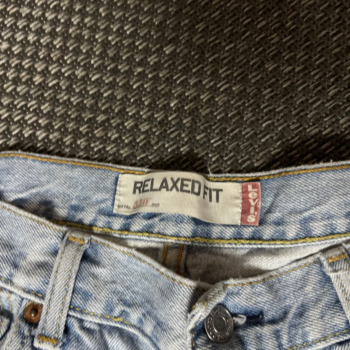 (35) 리바이스 550 35X34 릴렉스드핏 연청 데님 팬츠 상품이미지3