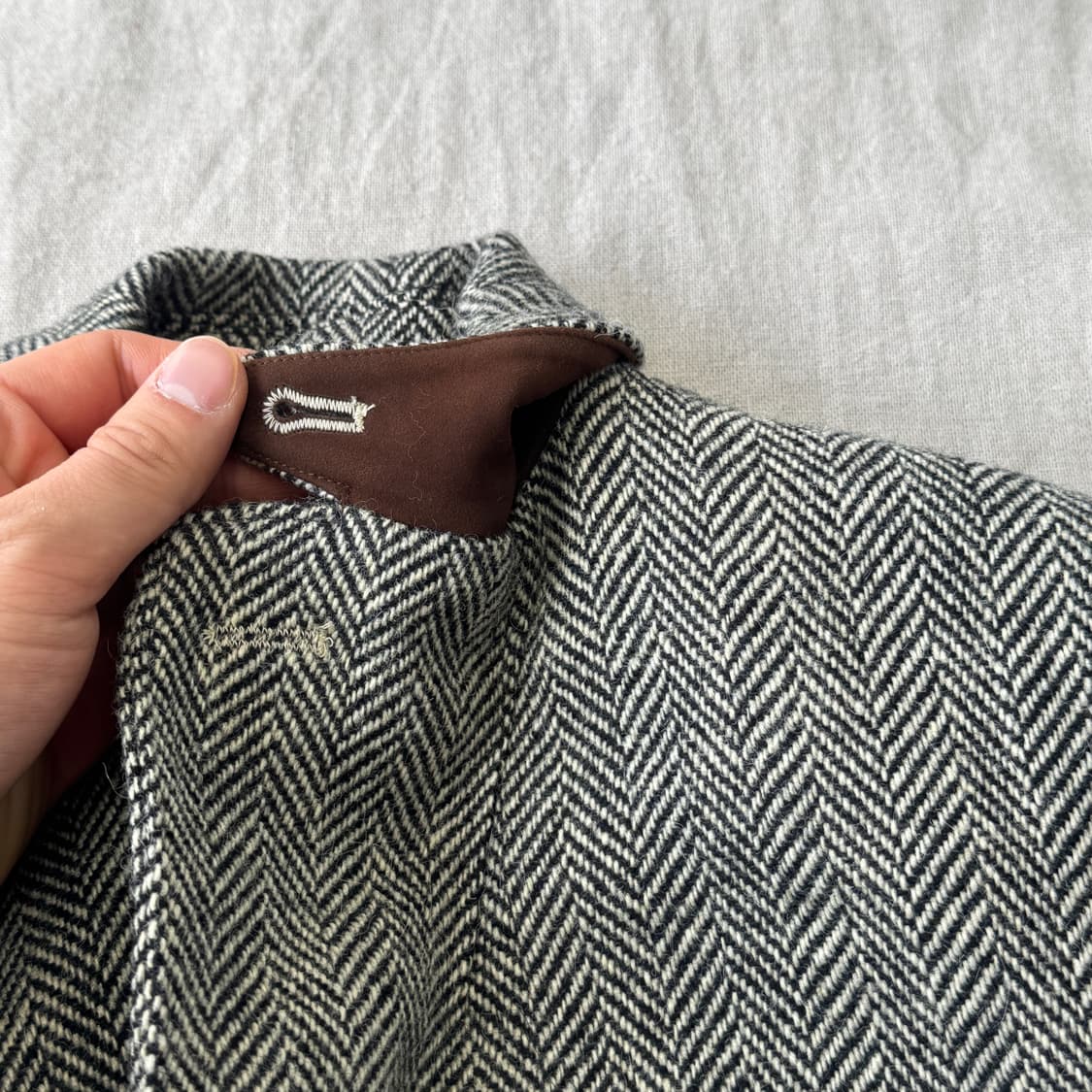 폴로랄프로렌 우먼 헤링본 블레이저 자켓 0 상품이미지5