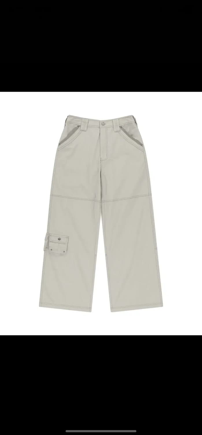 [구해요] 코이세이오 스냅 워크 팬츠 베이지 0사이즈 상품이미지1