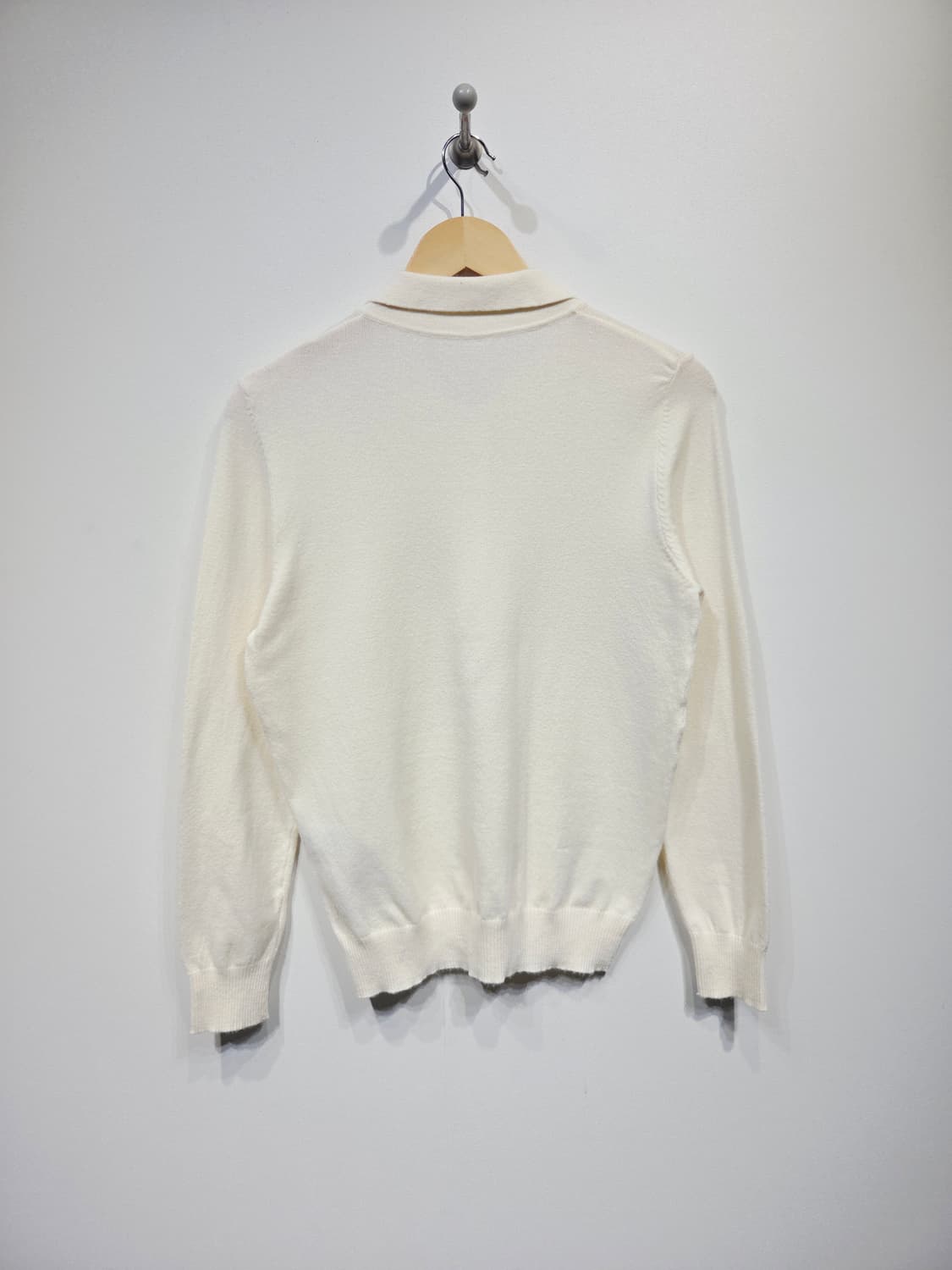 ZIO SONGZIO 지오송지오 아이보리 카라 니트 상품이미지5