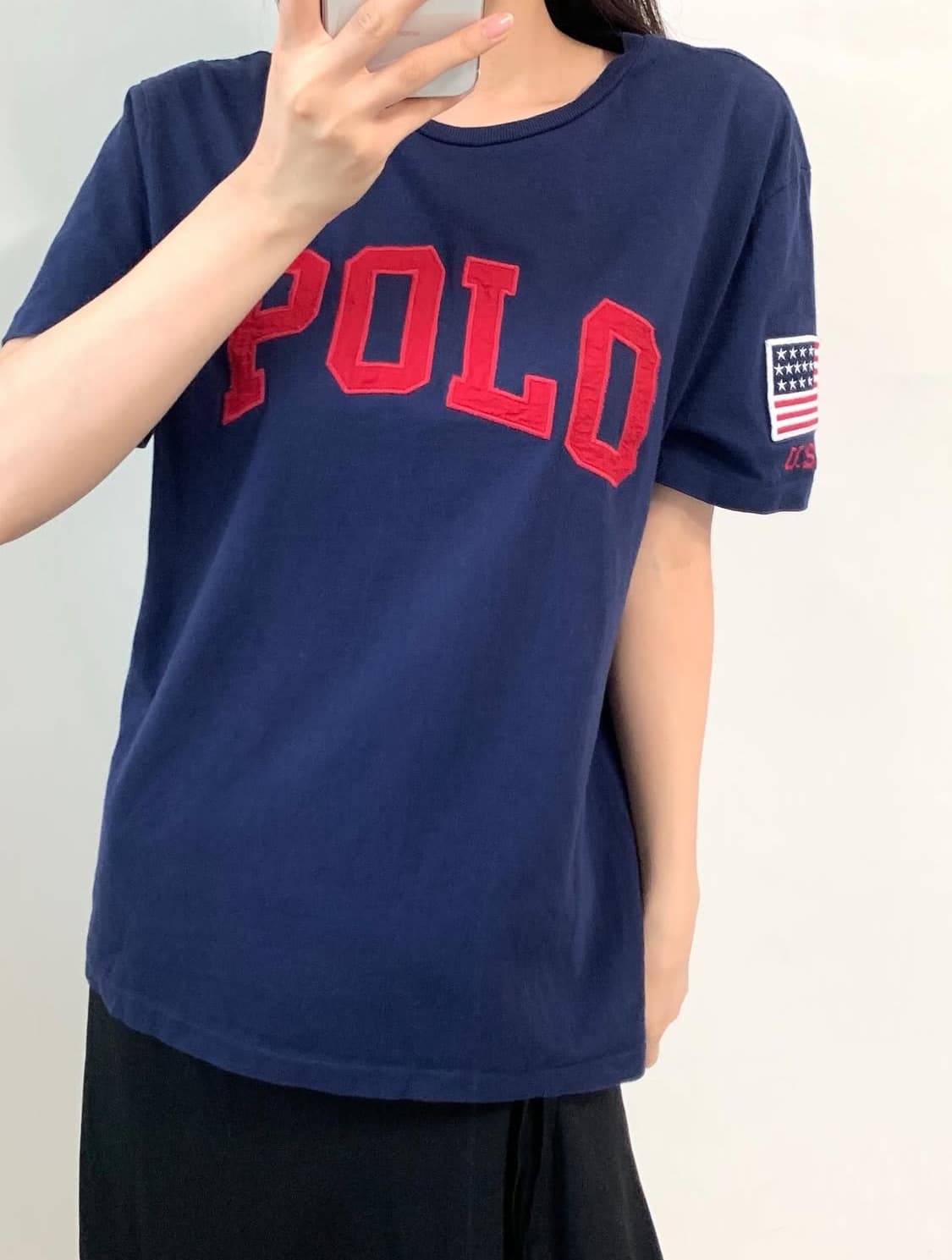 Polo by RalphLauren 폴로 네이비 성조기 티셔츠 상품이미지2