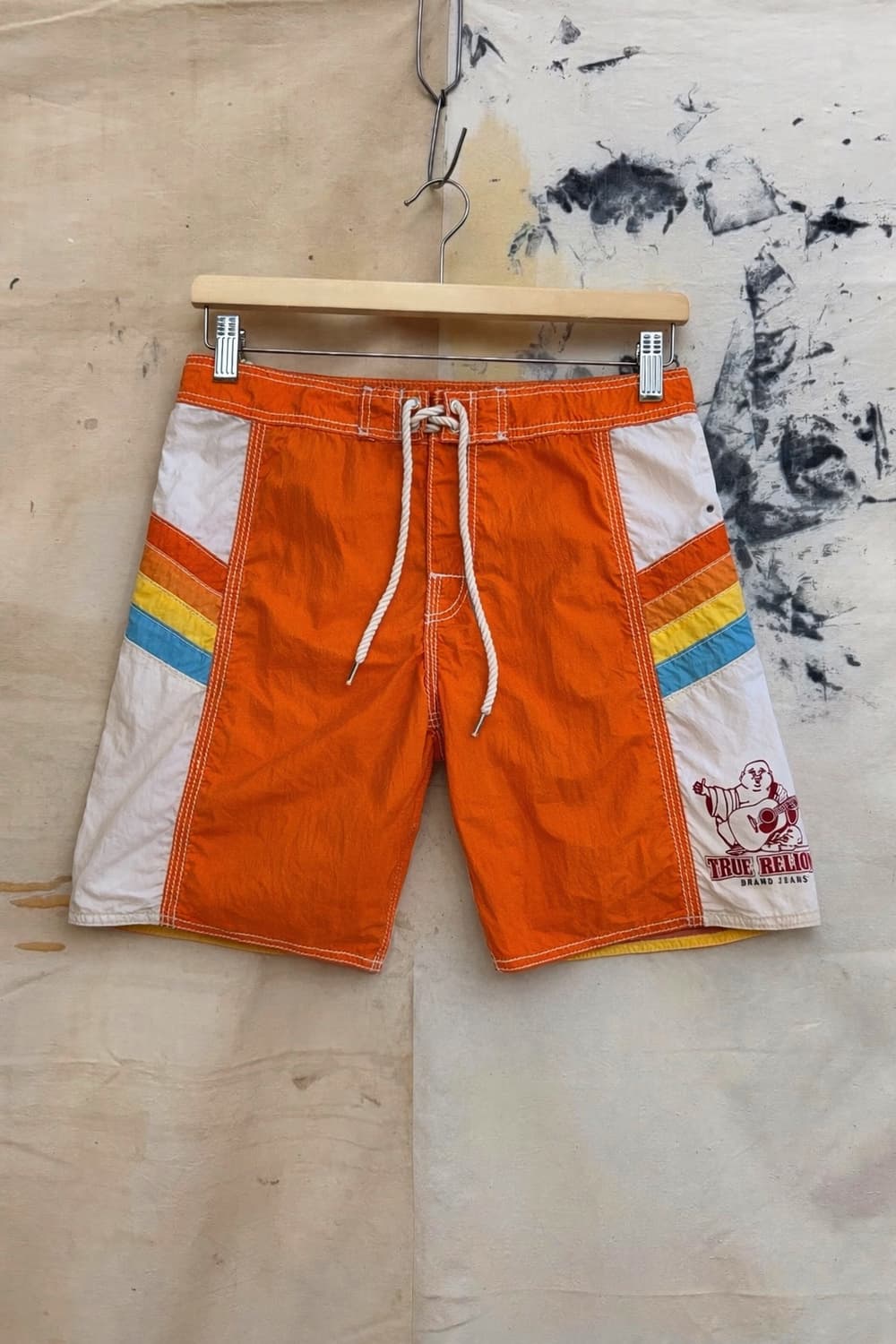 True religion 🇺🇸USA MADE 🍊오렌지 보드쇼츠 상품이미지4