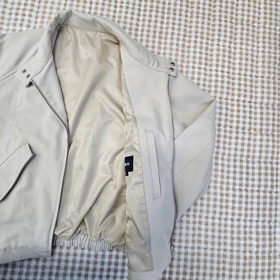 드로우핏 블루종 간절기 집업자켓 남자100 상품이미지4