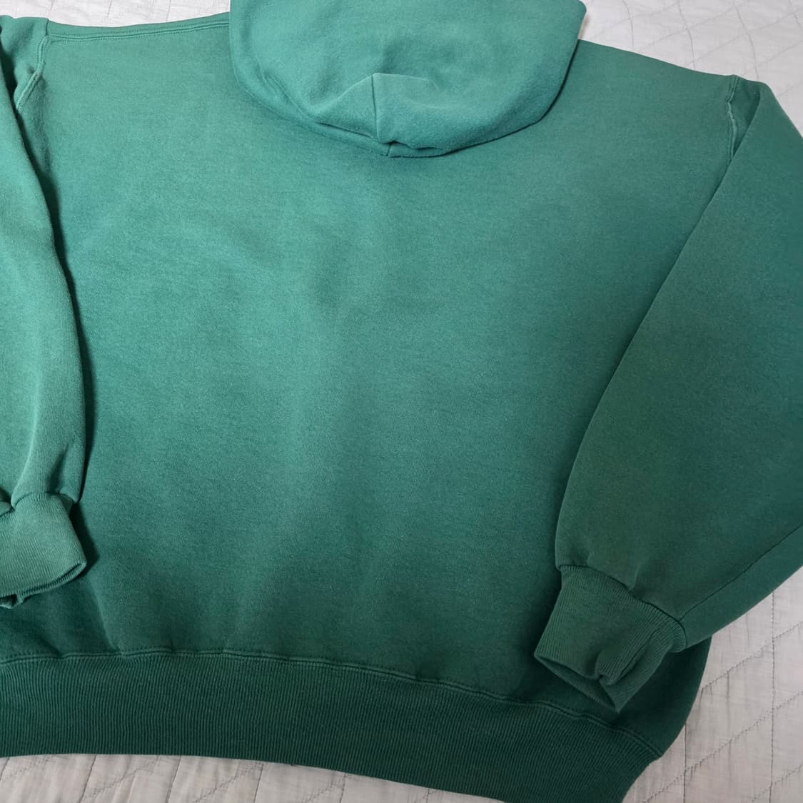 [XL] 90s USA 러셀 애슬레틱 그린 후드집업 ver. 굿컨디션 상품이미지4