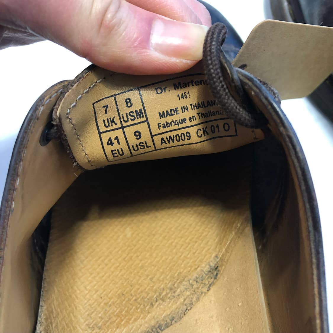 닥터마틴 3홀 브라운에이징 로퍼  상품이미지7